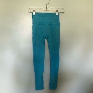 Alphalete Leggings Blue Compression XS